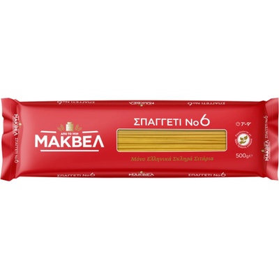 Makvel řecké špagety No6 0,5 kg