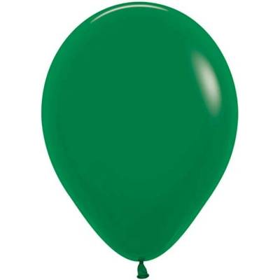 LUKY Balón Solid 25 cm tmavě zelený