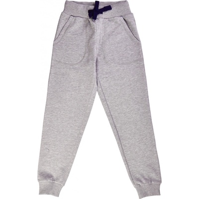 Winkiki Kids Wear chlapecké tepláky Street Style šedý melanž