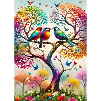 Alipson Puzzle - Puzzle Rainbow Tree - 500 piese
