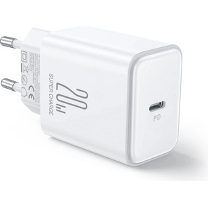  Адаптер Joyroom JRTCF06, USB C, 20W. , бял (JRTCF06)