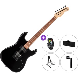 PSD Guitars SPS-100 Standard SET Black Електрическа китара