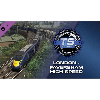 Игра Train Simulator: London-Faversham High Speed Route Add-On за PC Steam, Електронна доставка