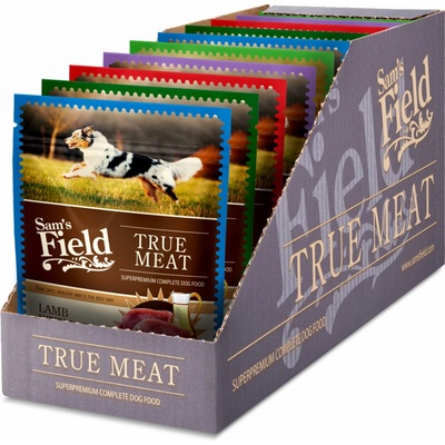 Sam's Field True Meat Adult krůtí kachní hovězí jehněčí krůt