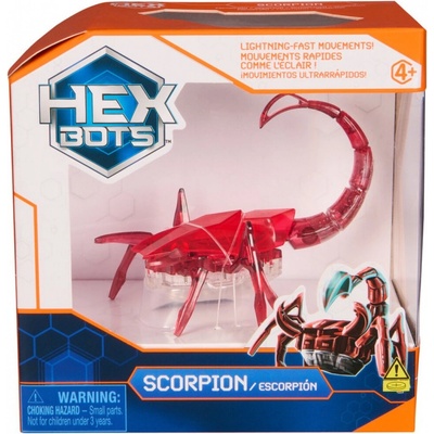 Hex Bots lezúci škorpión červený