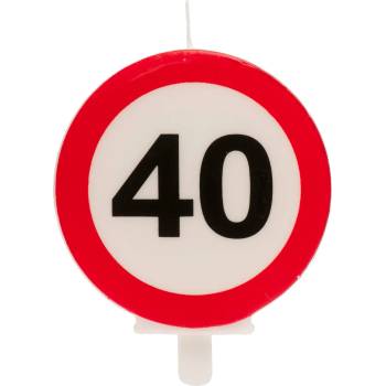 Image 1 of Dekora Свещ за рожден ден - 40