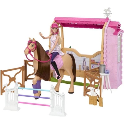 Barbie Ultimate Stable stajňa s koňom a doplnkami