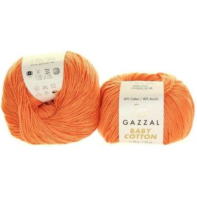 Gazzal Baby Cotton 3465 lososově rezavá