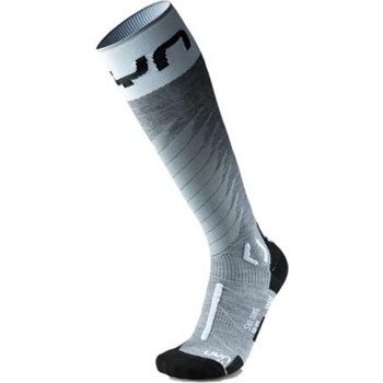 UYN Lyžiarske ponožky Lady Ski One Merino Grey Melange/White