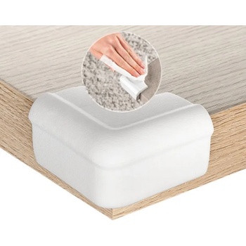 Image 1 of reer Меки протектори за ъгли Reer - 4 броя, бели (82030)