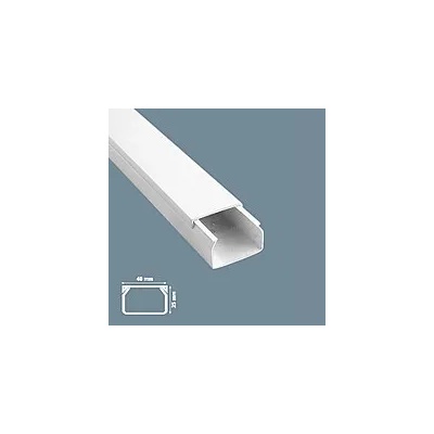 MUTLUSAN КАБЕЛ КАНАЛ 40х25 ЕКО mutlusan, БЯЛ 2м 010040117 (in01560021)