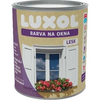 Luxol Barva na okna 0,75 l lesk bílá