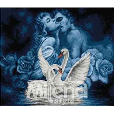 Milena Style Любовен танц - гоблен със схема конци Ariadna 1: 1