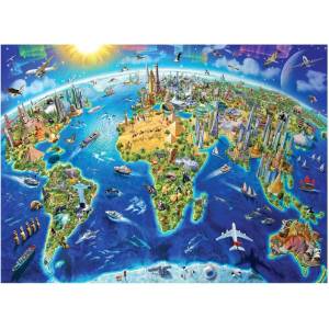 Anatolian - Puzzle World Landmarks - 4 000 piese