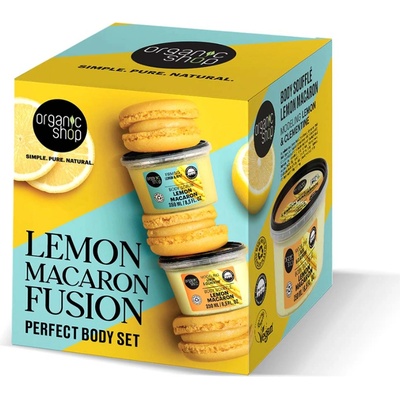 Organic Shop Lemon Macaron Fusion Perfect Body Set
