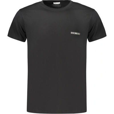 Bikkembergs Мъжка тениска с къс ръкав bikkembergs. , Размер 2xl, Цвят Черен (bkk3mts04_neblack)
