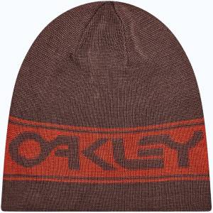 Oakley Зимна шапка Oakley Tnp Reversible Beanie 68S dark umber
