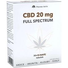 CBD 20 mg Full Spectrum 30+15 tablet