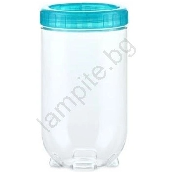 UTC Кутия за храна interlock 0, 5 л, тюркоаз/прозрачна (ut0091)