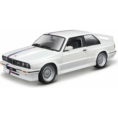 Bburago Bburago BMW 3 Series M3 1988 bílá 1:24