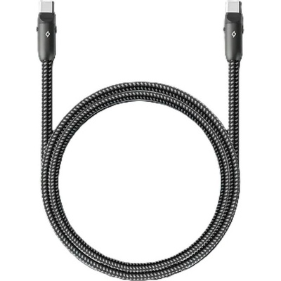 Ttec Кабел ttec - ExtremeCable Hip, USB-C/USB-C, 60W, сив (8694470828169)