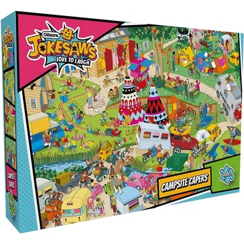 Gibsons Пъзел Gibsons от 1000 части - Къмпинг (G7159)