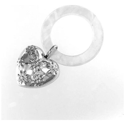 INFINITYSILVER Stříbrné chrastítko srdce GI0081O-MP