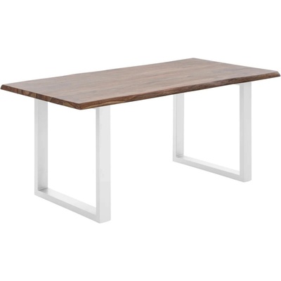 SOB Nábytek dřevo kov 140 x 90 Wildwood bílé nohy palisandr F0A00000971W
