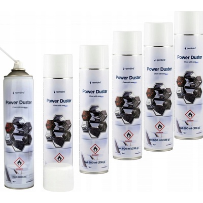 GEMBIRD Čistící spray, stlačený vzduch CK-CAD-FL400-01, 400ml – Zbozi.Blesk.cz