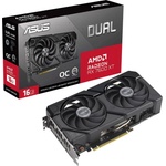 ASUS Radeon RX 7600 XT DUAL OC 16GB GDDR6 128bit (DUAL-RX7600XT-O16G/90YV0K21-M0NA00) Видео карти
