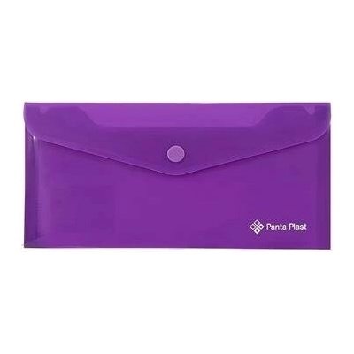 Obal na patent, 250x140 mm, PP, PANTA PLAST, neónovo fialová