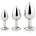 DreamToys Gleaming Love Plug Silver Set