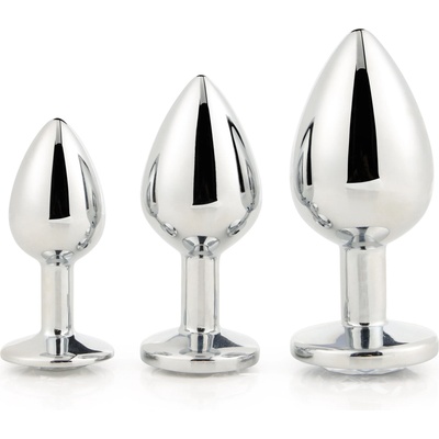 DreamToys Gleaming Love Plug Silver Set