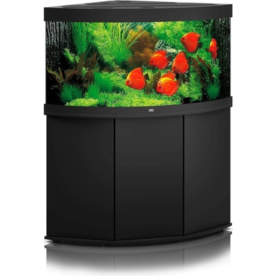 Juwel Trigon 350 LED akvarijní set rohový černý 123 x 87 x 65 cm 350 l