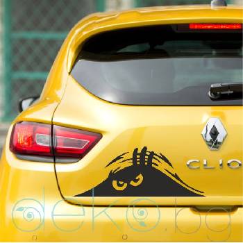 Image 1 of Стикер за автомобил - Надничащо чудовище (21702)