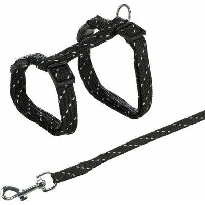 Trixie Postroj s vodítkem pro kočky reflexní 18 - 35 cm x 10 mm x 1,3 m – Hledejceny.cz