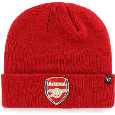47 Brand Pánská Arsenal FC EPL Raised ’47 CUFF KNIT Red
