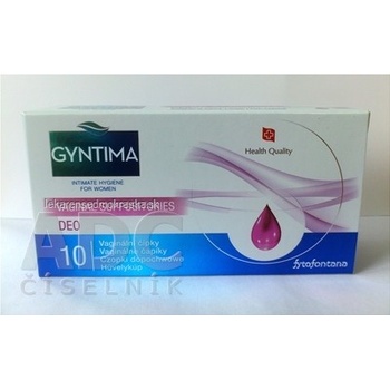 Gyntima Probiotica vaginálne čapíky 10 ks