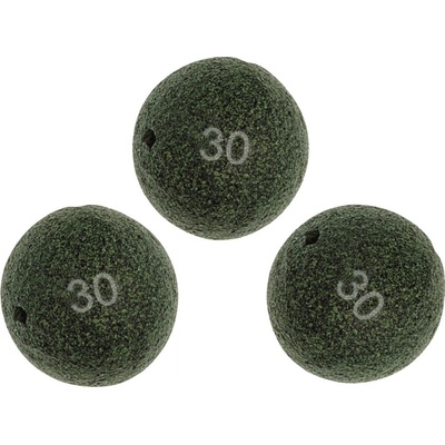 SENSAS Průběžná zátěž Drilled Bullet Green 30g 3ks