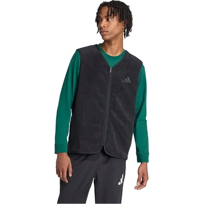 ADIDAS Потник Adidas Future Icons Small Logo Low Pile Fleece vest - Black (Black)