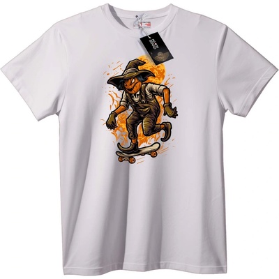 NOONEBRAND Тениска Тиква за Halloween скейтборд - L, Black