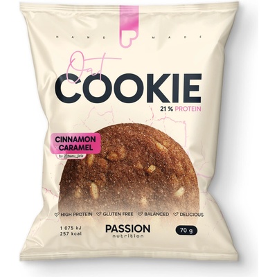 Passion nutrition Passion Oat cookie skořicová 70 g