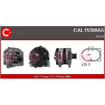 CASCO Alternátor CAL15398AS