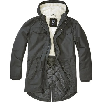 BRANDIT Палто Brandit Marsh Lake Teddy coat - Black (Anthracite)