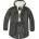 BRANDIT Палто Brandit Marsh Lake Teddy coat - Black (Anthracite)