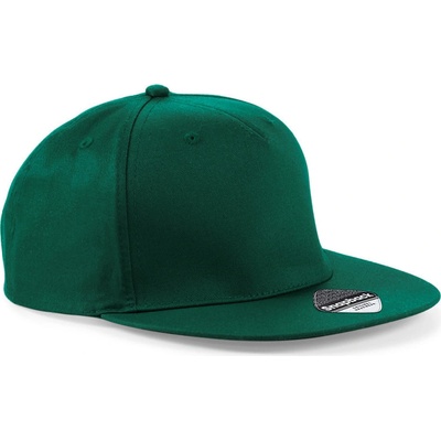 Beechfield B 610 Snapback 5 panelová COT53061054099-bottle gree Zelená lahvově