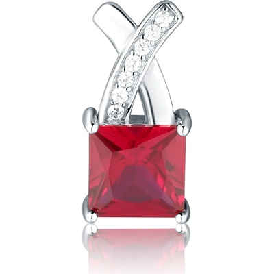 JVD Strieborný prívesok so zirkónmi SVLP0867SH2R100