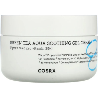 COSRX Green Tea Aqua Soothing Gel Cream, овлажняващ гел-крем за лице (8809598453616)