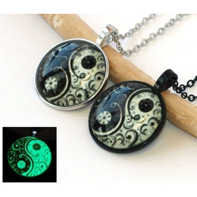 Řetízek Fashion Jewerly Yin Yang, Jin Jang, Rovnováha 2193