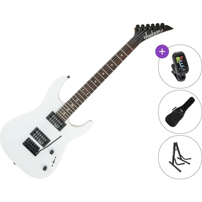 Jackson JS11 Dinky AH SET Snow White Електрическа китара